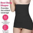 thumbnail image 5 of 3 in 1 Postpartum Belly Support Recovery Wrap,Belly Band for Maternity,Girdles,Pregnancy Women Body Shaper,Tummy Bandit Waist Shapewear Belt,Black-L, 5 of 13