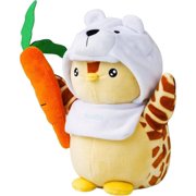 Plush Buddies - Adopt Your New Forever Friend with 4 Different Stuffed Animal Penguin plushie Designs, Each Comes Complete with a Redeemable Digital Experience Code, 7.8 Inch