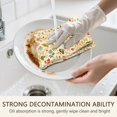 thumbnail image 5 of 2 Pcs Pioneer Flower Floral Print Pattern Kitchen Towels, Funny Microfiber Dish Towel Set, 18" X 26" Tea Towels, 5 of 6