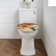 thumbnail image 2 of SEANATIVE Sunflower Hummingbird Toilet Seat Cover Washable Toilet Lid Cover Bathroom Toilet Cover for Bathroom Pritection Aesthetic Toilet Lid Dust Cover, 2 of 6