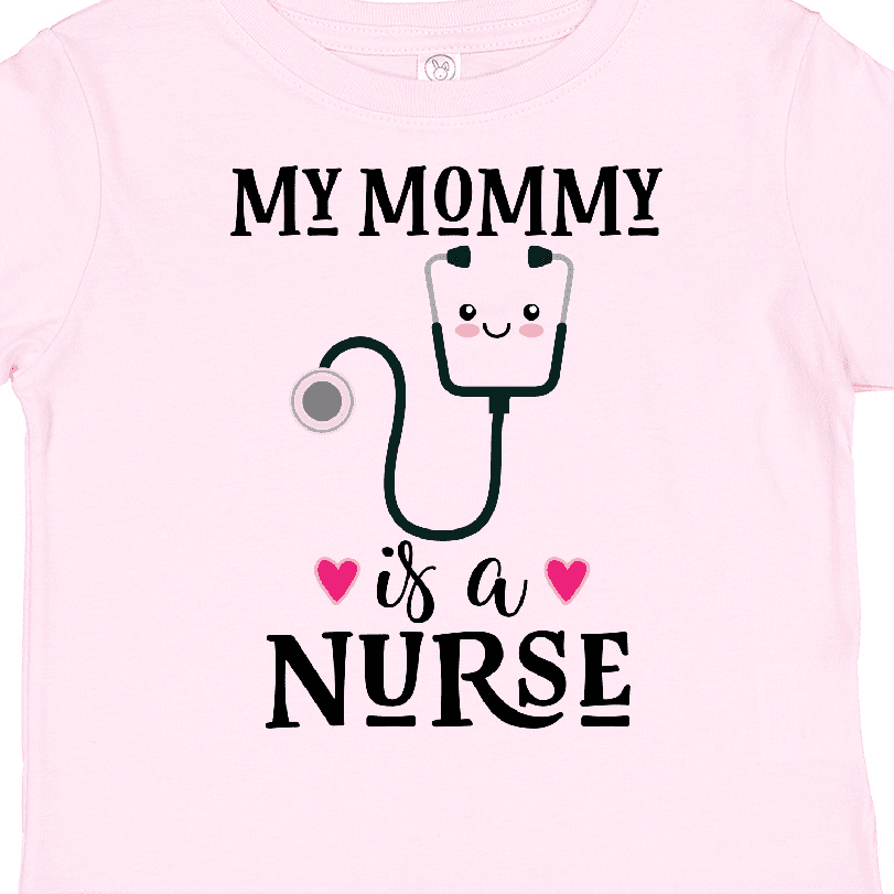 Inktastic Nurse Mom Kids Nursing Girls Toddler T-Shirt