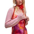 thumbnail image 1 of Mialoley Women Autumn Winter Short Knitwear Long Sleeve Solid Color Open Front Knit Shrug Crop Cardigan Tops, 1 of 7