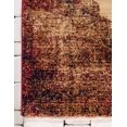 thumbnail image 5 of Unique Loom Brook Dorchester Rug Red/Beige 2' 2" x 9' 10" Runner Border Traditional Perfect For Bathroom Hallway Mud Room Laundry Room, 5 of 7
