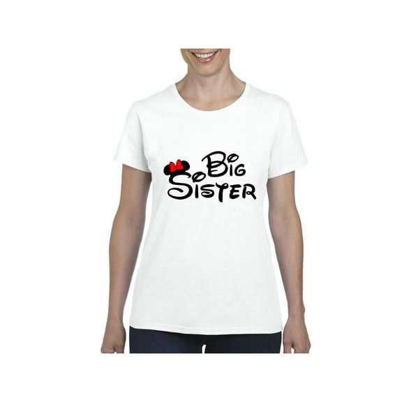 Women's T-Shirt Short Sleeve - Big Sister