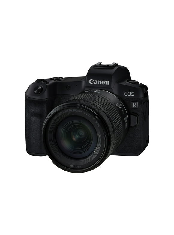 Canon EOS R + RF24-105mm F4-7.1 is STM Lens Kit, Black