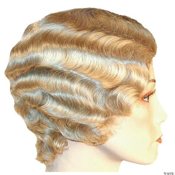Morris Costumes Short Fingerwave Wig