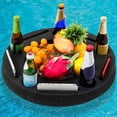 thumbnail image 1 of Soporte flotante para bebidas Qinyoung, grande, negro, 5 compartimentos, 1 of 7