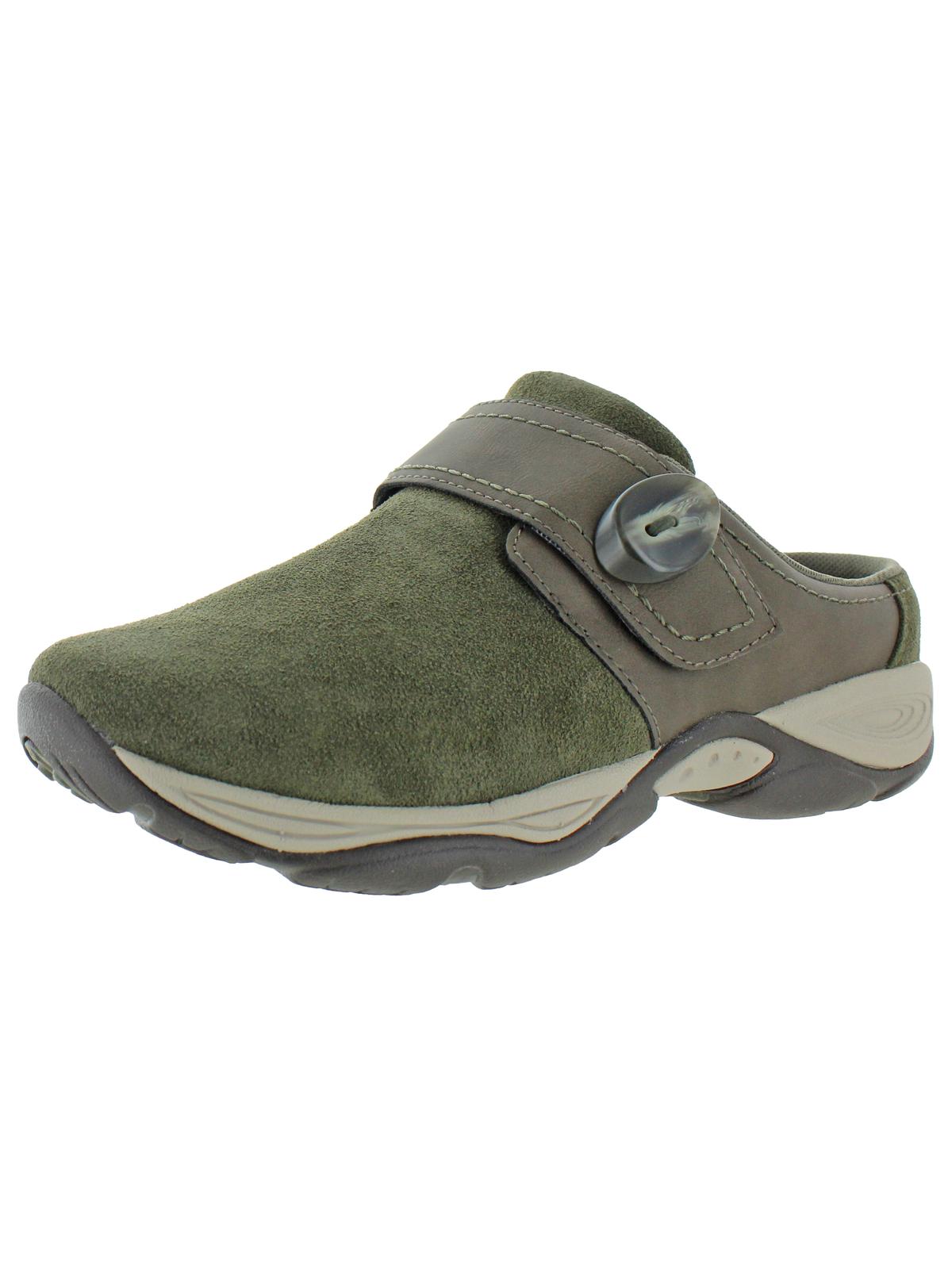 Easy Spirit Womens Equip Suede Mules Clogs - Walmart.com