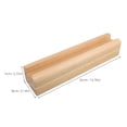thumbnail image 2 of SOPOTUTU Wooden Mirror Bracket Modern Wood Display Support Base 1Set, 2 of 6