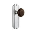 thumbnail image 6 of Nostalgic Warehouse Decbrn_Prv_234_Nk Vintage Brown Porcelain Privacy Door Knob Set -, 6 of 7