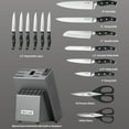 McCook MC25A 15Piece Kitchen Knife Set Stainless Steel Triple