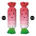 thumbnail image 2 of Xecao Watermelon Print+Candy-Inspired Plush Pillow for Men Women Suitable for Beds, Sofas, Game Rooms Drawstring Closure, 2 of 8