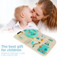 thumbnail image 2 of Busy Board Car Simulator Montessori Sensory Toy Kids Learning Educational Activities Board for Children Toys gifts heqiyong LED, 2 of 2