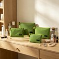 thumbnail image 6 of Travel Waterproof Storage Bags Multipurpose Packing Organizer Pouches For Toiletries Clothes Cosmetics Luggage Suitcase Green, 6 of 6