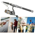 thumbnail image 2 of Fishing Pole Combo Set 2PCS Rod and Reel Telescopic Fishing, 2 of 8