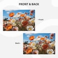 thumbnail image 4 of Placemats Set of 4 / 6, Vibrant Field Of Blossoms Placemats for Dining Table Indoor/Outdoors Heat Resistant Washable Placemats 18" x 12", 4 of 8