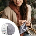 thumbnail image 4 of RKSTN wools group Wool Hand-woven Medium Coarse Scarf Hat Overcoat Wool Merinoss Wool Wool Cashmeres Yarn, 4 of 5