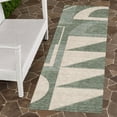 thumbnail image 6 of Addison Rugs Chantille Indoor/Outdoor Transitional Geometric Basil Machine Washable Runner Rug, 2'3" x 7'6", 6 of 7