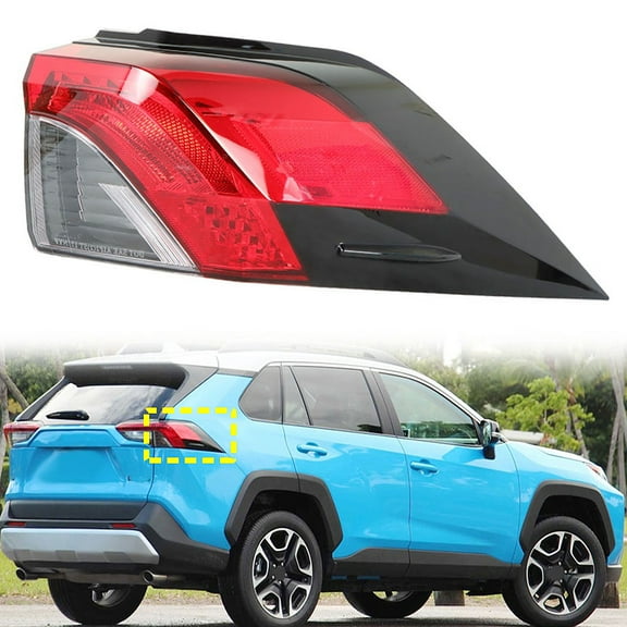 Tail Light Lamp Housing Assembly (Rear Outer Right Passenger Side) Fit for Toyota RAV4 2019-2020