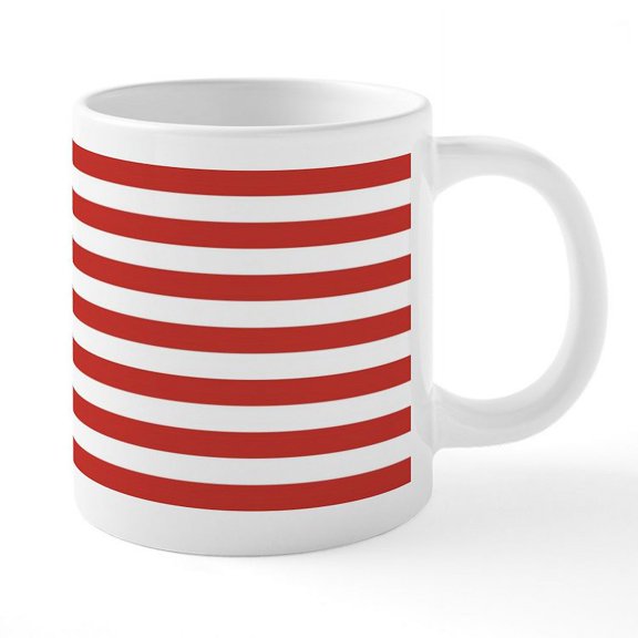 CafePress - American Flag - 20 Oz White Ceramic Mega Mug