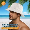 thumbnail image 6 of EINSKEY Packable Sun Hat, Foldable Bucket Hat with Clip for Travel on Bag, 6 of 7