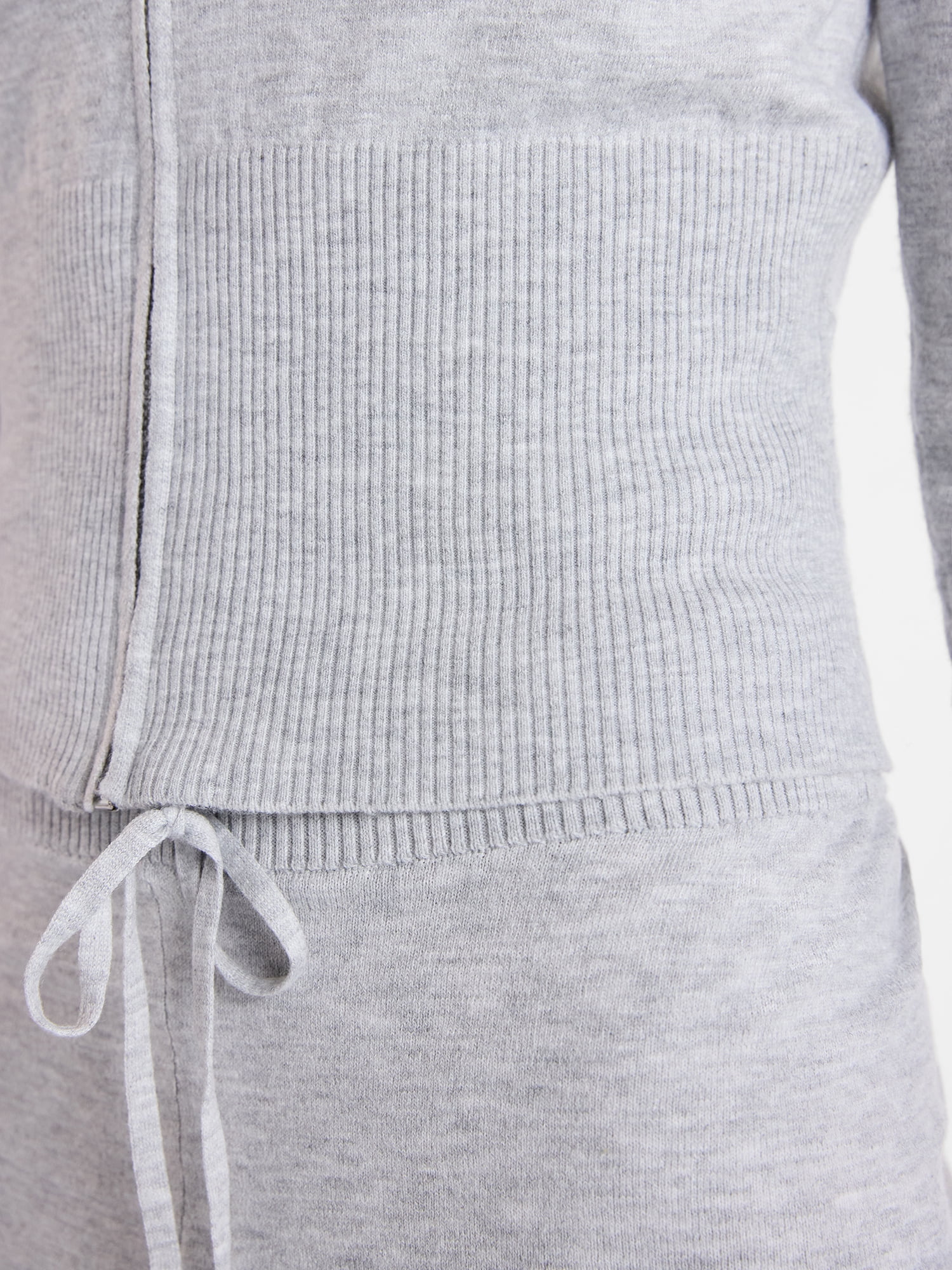 No Boundaries Sweater Hoodie and Shorts Set, 2-Piece, Women’s