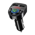 thumbnail image 2 of Binmer Bluetooth.0 FM Transmitter For Car,Bluetooth Car Adapter With USB Charging Car Charger MP3 Player,Hands Calling, 2 of 9