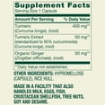 thumbnail image 3 of Spring Valley Turmeric Curcumin with Ginger Powder Dietary Supplement Vegetarian Capsules for General Wellness, 500 mg, 90 Count, 3 of 4
