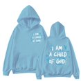 thumbnail image 3 of I Am A Child Of God Christian Hoodie for Women Y2K Cute Hoodies with Pockets Hooded Sweatshirt Hoodie Women Pullover, 3 of 4
