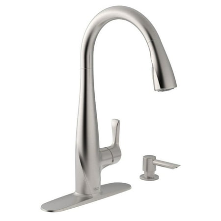 American Standard Lillian Sprayer Kitchen Faucet In Stainless