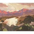 thumbnail image 3 of Green, Jacob 17x15 Black Modern Framed Museum Art Print Titled - Hawksbill River View II, 3 of 5