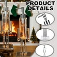 thumbnail image 4 of Nutcracker soap Dispenser, 11.8" Acrylic Clear Nutcracker Soap Dispenser Xmas Decorative Hand Pump Refillable Christmas Lotion Container for Xmas Kitchen Bathroom Counters Decor, 4 of 7
