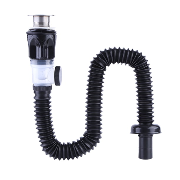 Juego Tubos Drenaje A Prueba Olores para Lavabo Tubo Horizontal ()