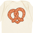 thumbnail image 4 of Inktastic Heart-shaped Pretzel Boys or Girls Long Sleeve Baby Bodysuit, 4 of 5