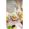 thumbnail image 4 of GBJHJIA Chilled Serving Tray with Lid, 7.8" Shrimp Cocktail Platter with with 2 Food Compartments, Divided Serving Bowl for Veggie, Taco, Fruit, Salad, Mimosa Bar Supplies in Party/Buffet (B）, 4 of 4