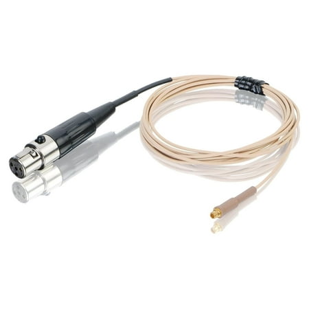 

HYYYYH E6CABLEL1SL Aramid-Reinforced E6 Series Earset Snap-On Cable for Shure/Carvin/JTS/Trantec Transmitters (Light Beige)