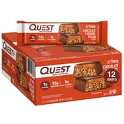 Quest Hero Protein Bars, Low Carb, Gluten Free, Chocolate Caramel Pecan, 12 Count