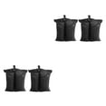 thumbnail image 3 of fastboy 2 Pcs Base de Parasol la Plus Récente Sac de Poids Sable Support de Charge Abri Solaire Extérieur Base de Sac de Sable Fixe pour Maison Hôtel Piscines Noir 2Ensemble, 3 of 6