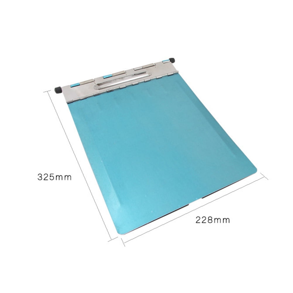 A4 Stainless Steel Patient Record Folders Clip Board for Doctor Nurse