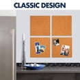 thumbnail image 2 of Quartet Tiles, 12" x 12", Corkboard, Wall Bulletin Boards, Natural, 4 Pack (102), 2 of 7