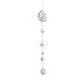 thumbnail image 4 of Colgante de prismas colgantes de cristal con adornos de cadena para interiores o exteriores Hermoso y elegante Uso Colorido Colgar , B B Soledad Colgantes colgantes, 4 of 10