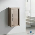 thumbnail image 3 of Trieste Bathroom Linen Side Cabinet & Doors in Gray Oak, 3 of 3