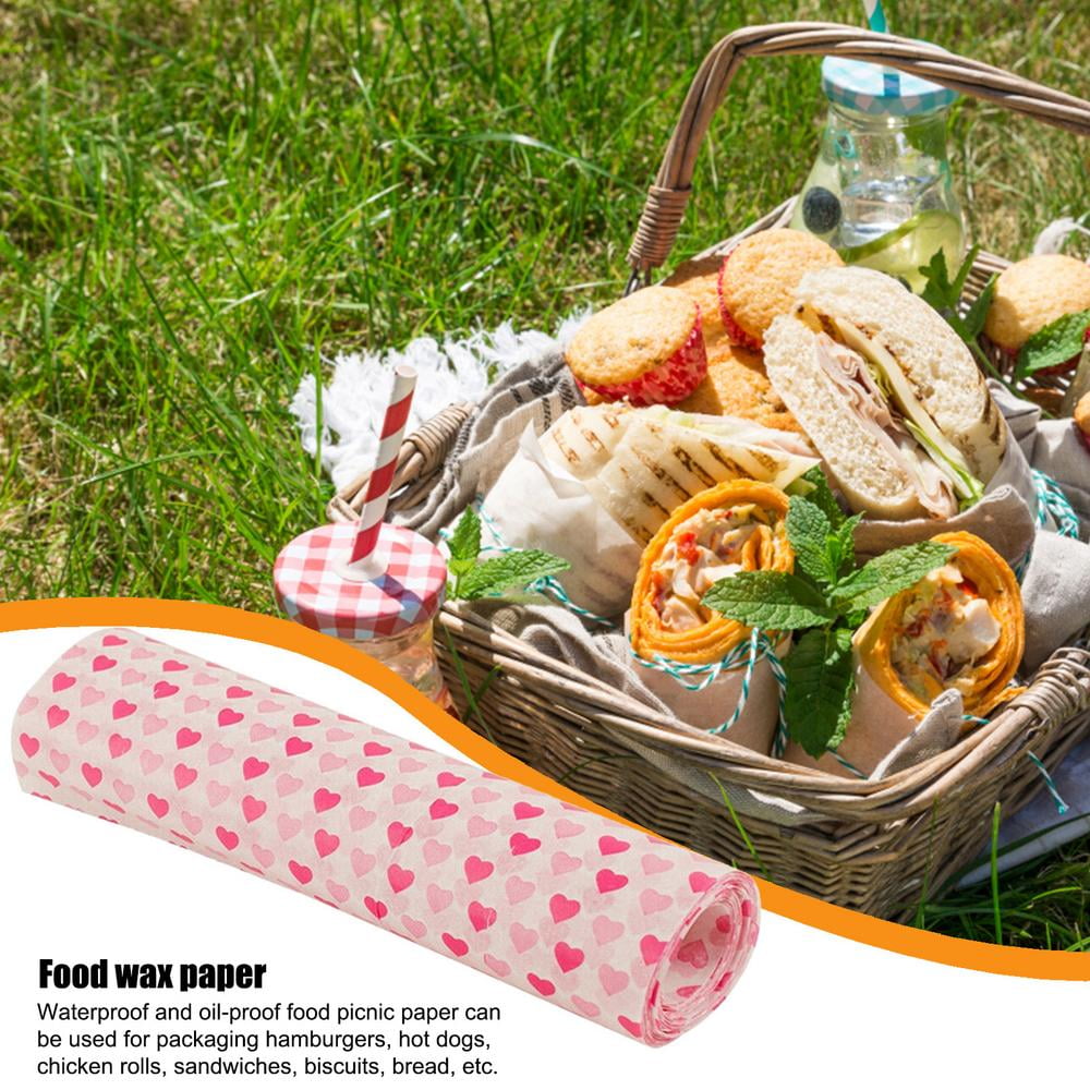 250Pcs Deli Wax Paper Sheets for Food Newspaper Theme wax paper sheets,  Basket Liners wrapping paper for Deli, Sandwich, Cheese, Picnic, Party