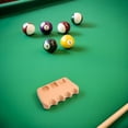 thumbnail image 4 of Raindrops Beige Wood Pool Cue Rack for Home Use with Stable Support and Convenient Storage Solution, 4 of 8