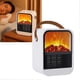 thumbnail image 3 of Portable Space Heater with Overheat Protection and Realistic Flame, Mini Electric Heater for Bedroom, EU Plug 220V, 3 of 4