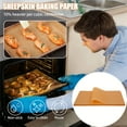 thumbnail image 4 of 200Pcs Parchment Paper, NIRHekf 12×16 Inches Non-Stick Precut Parchment Paper Sheets,Unbleached,Parchment for Baking Sheets,Fryer, Cooking,Oven,Perfect for Bread, Cakes, Barbecue, 4 of 6