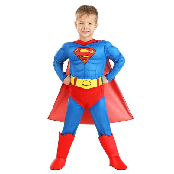 Classic Superman Deluxe Toddler Costume