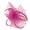 Hot Pink, variant on Headbands for Women Floral Mesh Fascinator Top Hat Tea Party Cocktail Elastic Hair Wrap Womens Headbands