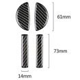 thumbnail image 5 of for F54 F55 F56 JCW F57 Carbon Fiber Door Handle Cover Trim Decorative Frame Stickers Fit Accessorie, 5 of 5