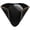 black, variant on Adult Tricorn Buccaneer Pirate Hat with Feather, Colonial Style for Renaissance Parties